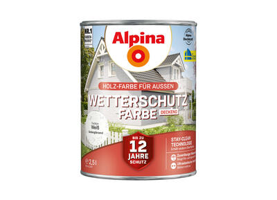 Alpina Wetterschutzfarbe 2,5 l
