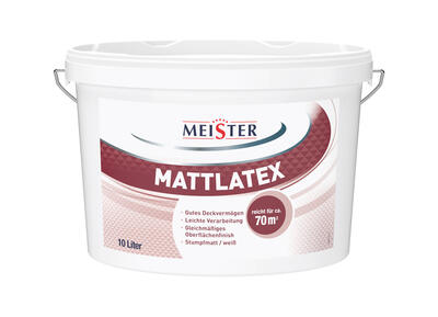 Meister Mattlatex 10 l