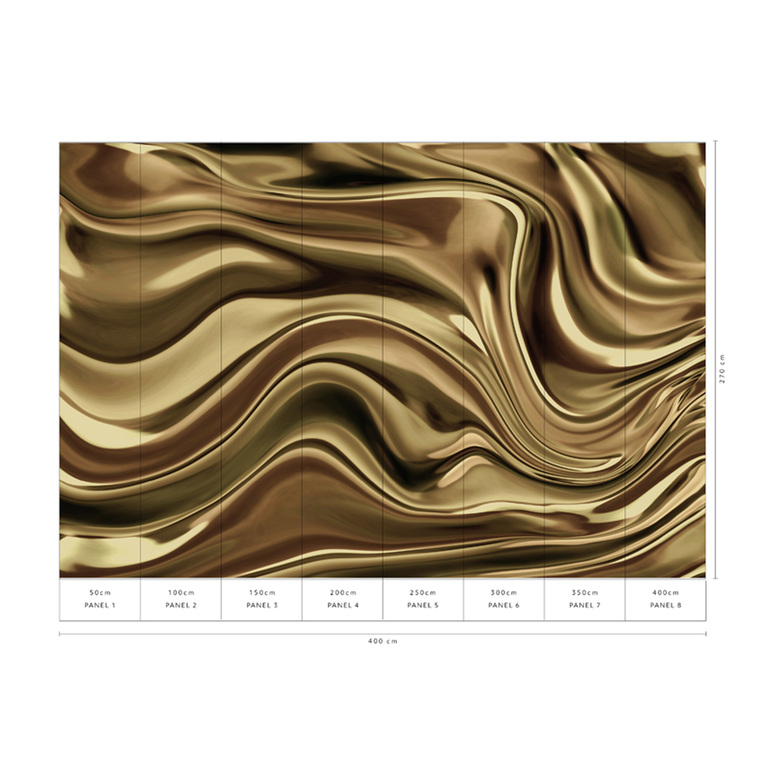 ELLE Decoration Digitaldruck - Illusion Gold