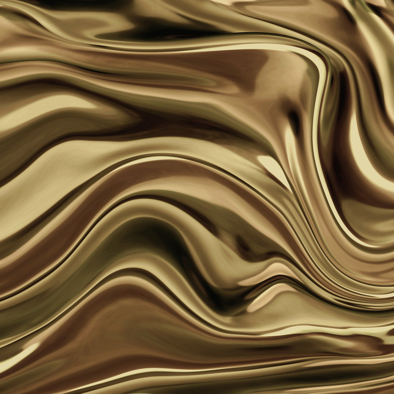 ELLE Decoration Digitaldruck - Illusion Gold