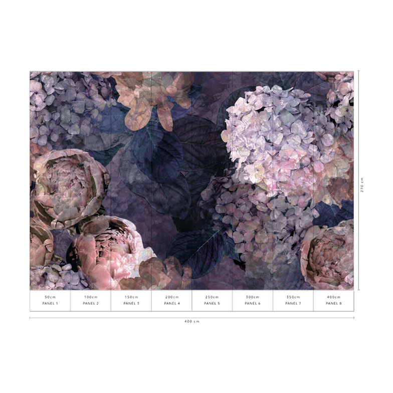 ELLE Decoration Digitaldruck - Fleur d'été Sommerbunt