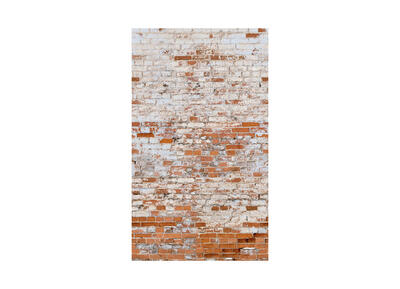 Vliestapete Digitaldruck - Bricks in the Wall Orange/Grau