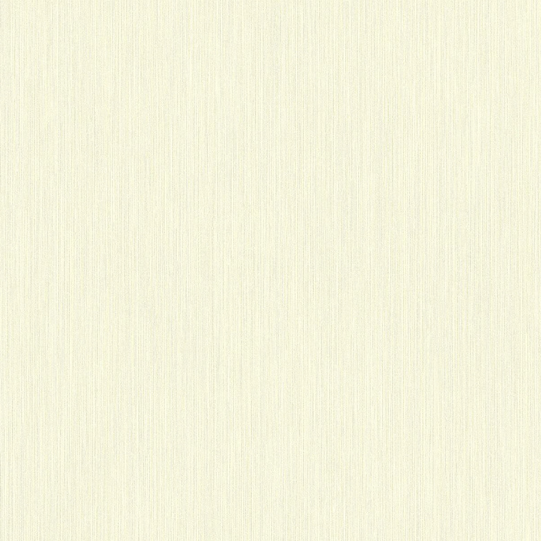 Vliestapete Gloria 2024 - Streifen Reliefhaptik Ivory/Seidenglanz