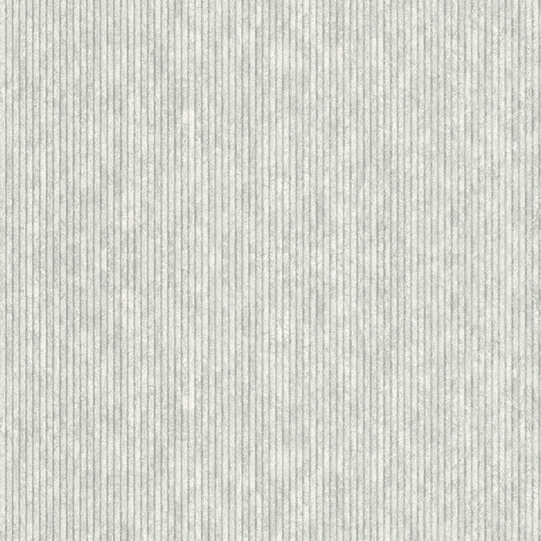 Vliestapete 50th Century - Streifen Silber/Weiß/Metallic
