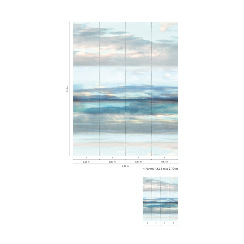 Smart Art Basic Digitaldruck - Wolken 2