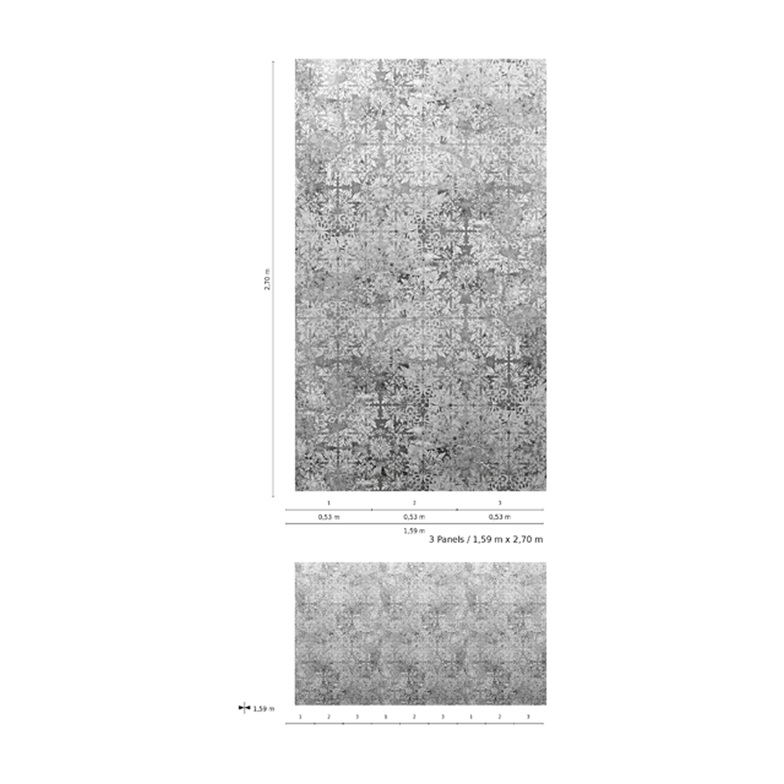 Smart Art Basic Digitaldruck - Andalusische Fliesen 3