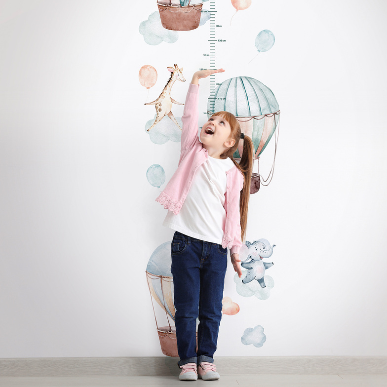 Kids World Digitaldruck - Messlatte Ballonfahrer