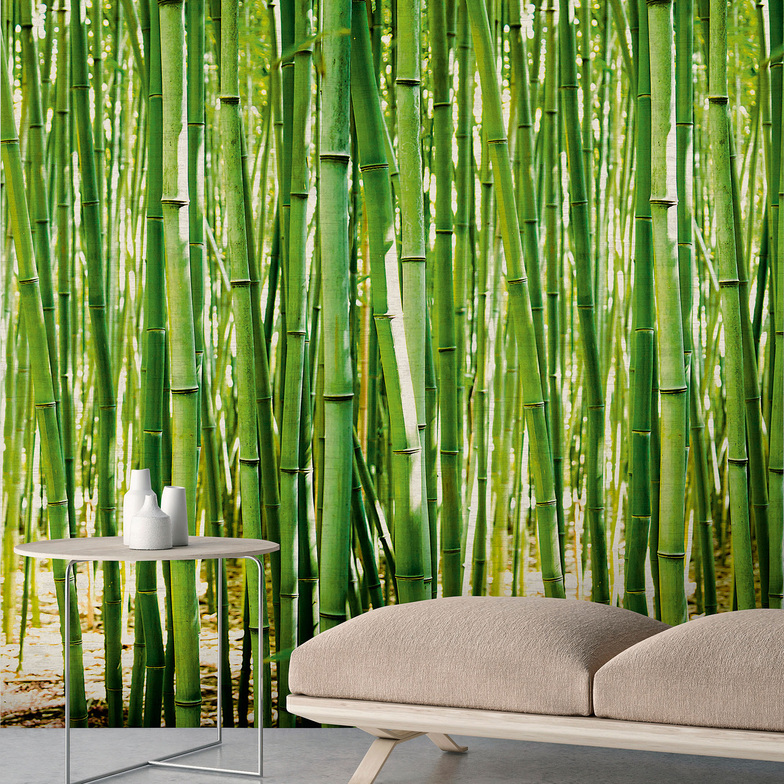 Lebenswelten Digitaldruck - Bamboo Grün