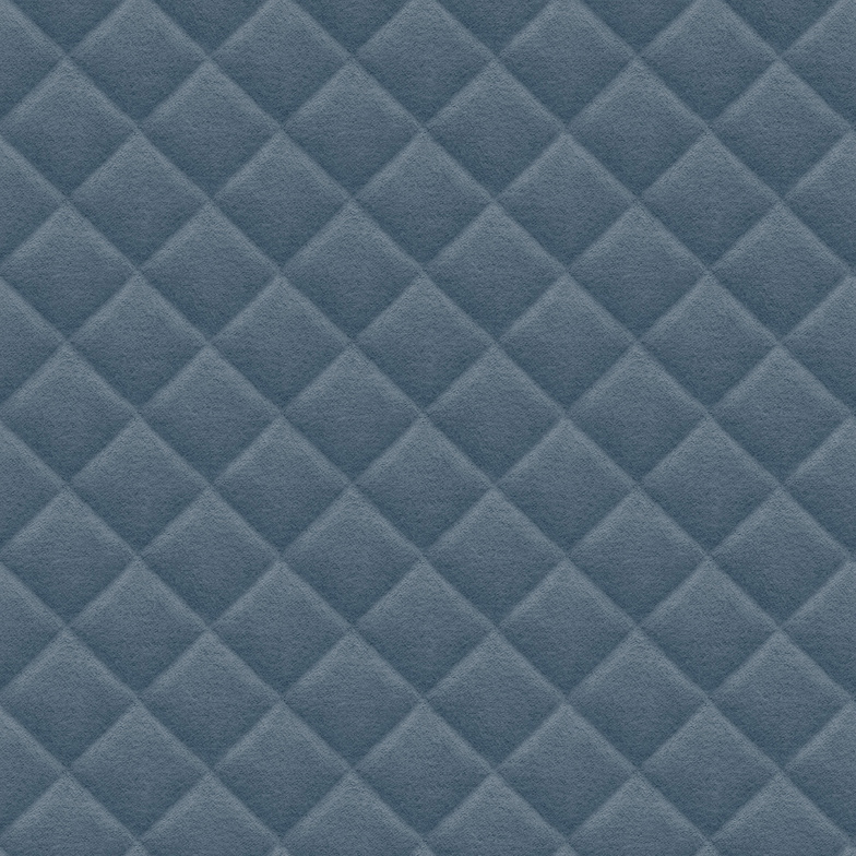 Vliestapete Affinity - 3D Karostepp Graublau
