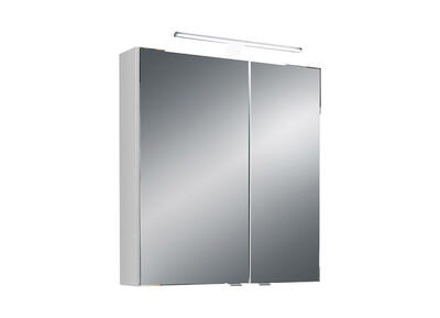 Spiegelschrank Zalena Weiß Hochglanz 60 cm