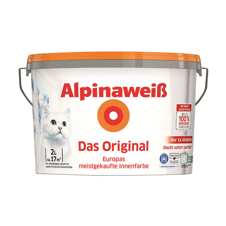 Alpinaweiß 'Das Original' spritzfrei 2 l