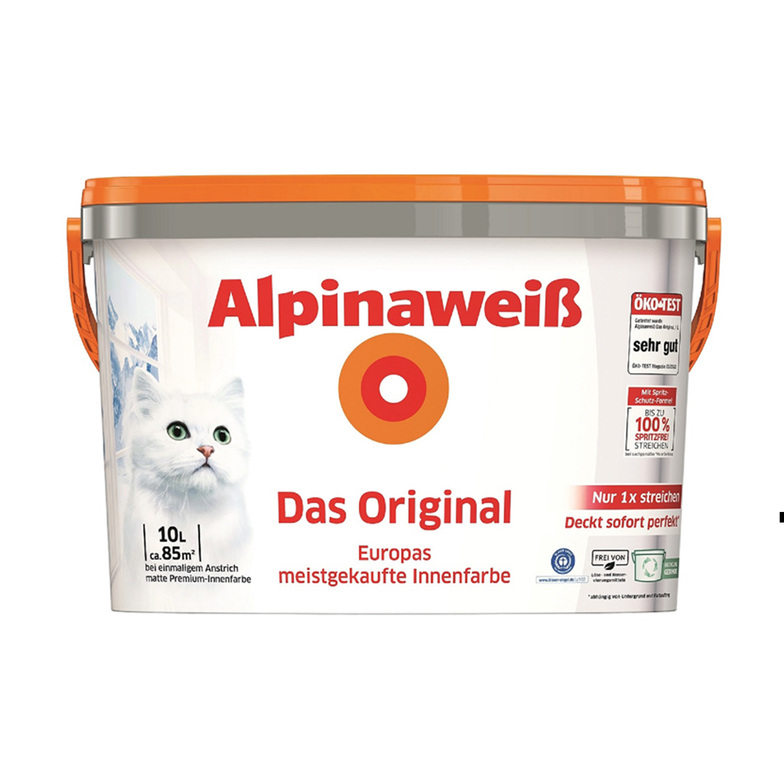 Alpinaweiß 'Das Original' spritzfrei 10 l