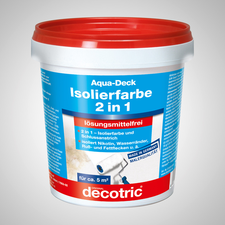 decotric Aqua-Deck Isolierfarbe 750 ml