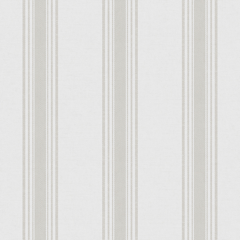 Vliestapete Hana - Stripes Grau/Weißgrau