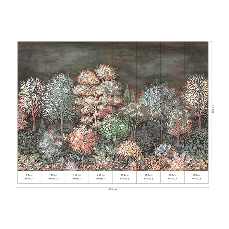 ELLE Decoration 3 Digitaldruck - French Forest Rosé