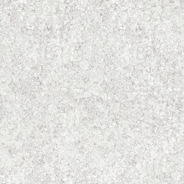 Vliestapete Flower - Blumenteppich Grau