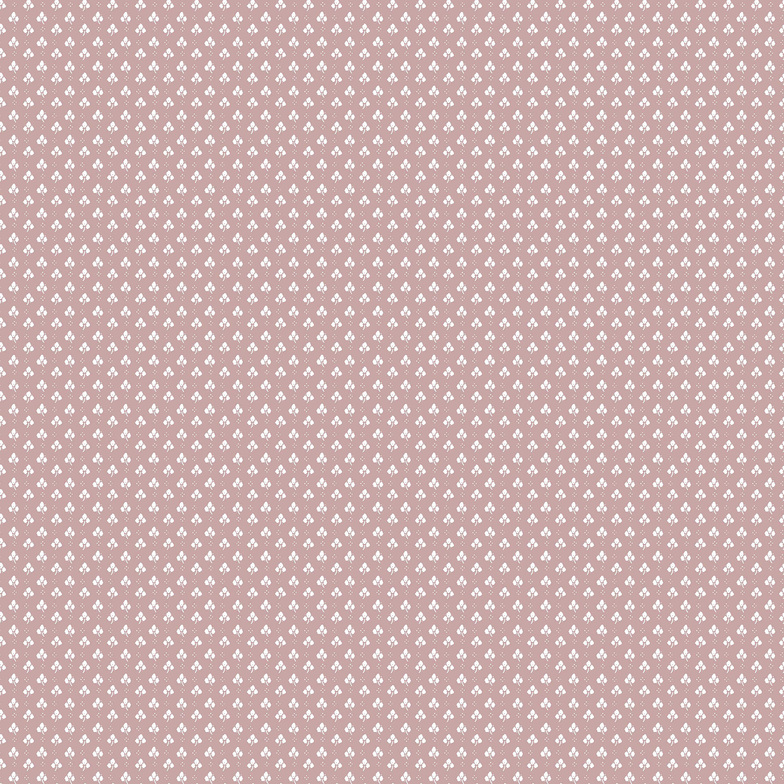 Vliestapete Primavera - Minidreiblatt Weiß/Rosa
