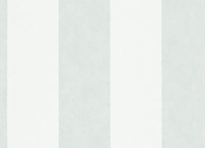 Vliestapete Shadow Iconic - Blockstreifen Weiß/ Grün