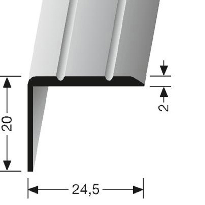 Küberit Winkelprofil 235 Länge 100 cm