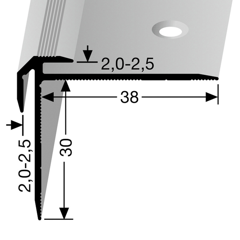 Küberit Treppenkantenprofil 832